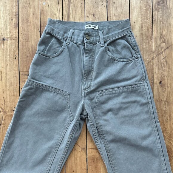 RUDY JUDE Utility Jeans in Moss - Sz 1 - Picture 1 of 5